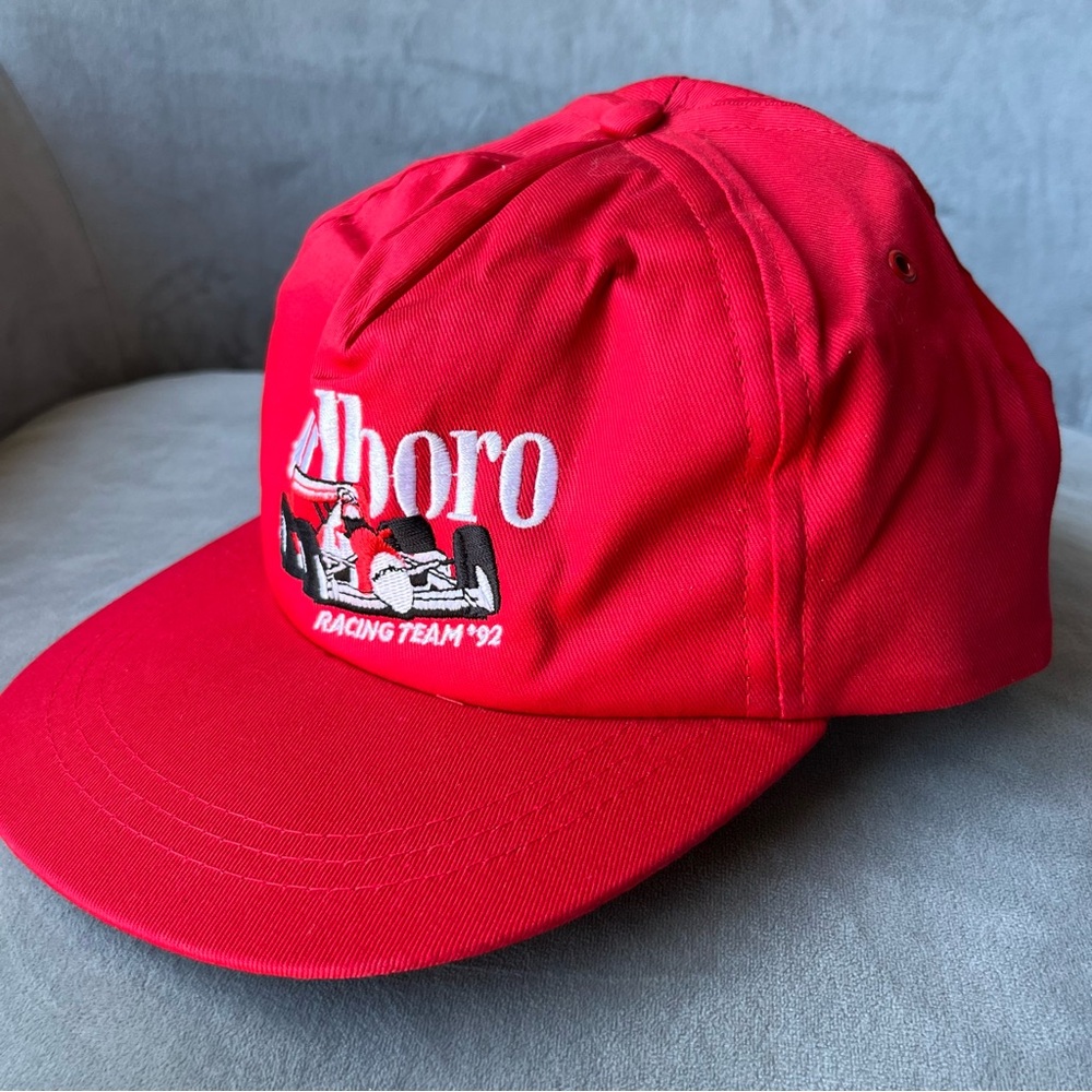 Red Racing Team Kids Cap - Picture 4 of 7